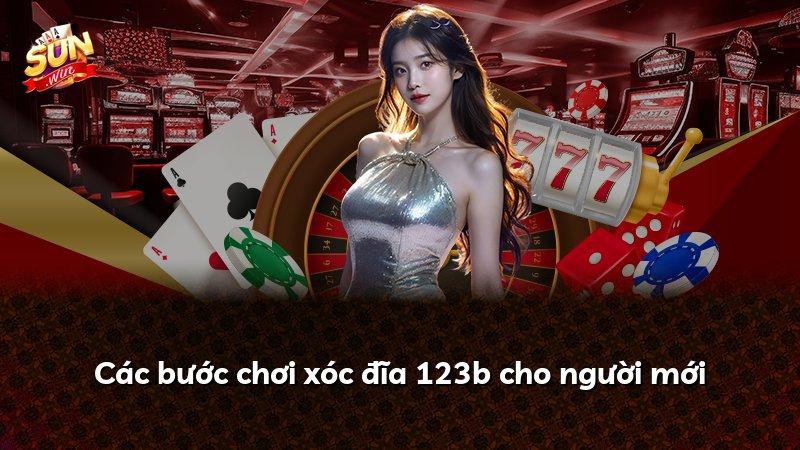 Các bước chơi xóc đĩa 123b cho người mới