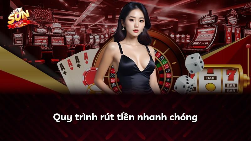 Quy trình rút tiền nhanh chóng